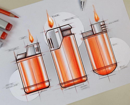 細節超贊 來自工業設計師的手繪草圖